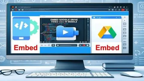 How to Embed a Video With Google Drive for Card?